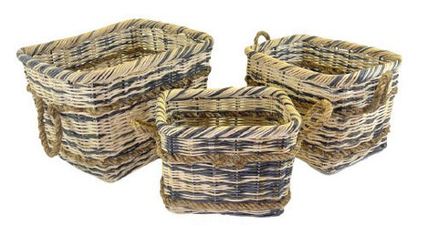 Rattan Basket Rectangle