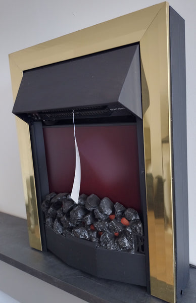 Dream Gold Electric Fire, Brass