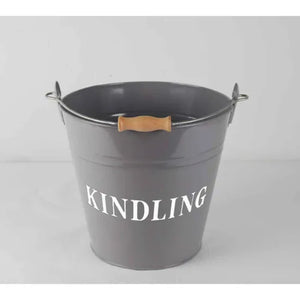 Kindling Bucket Grey