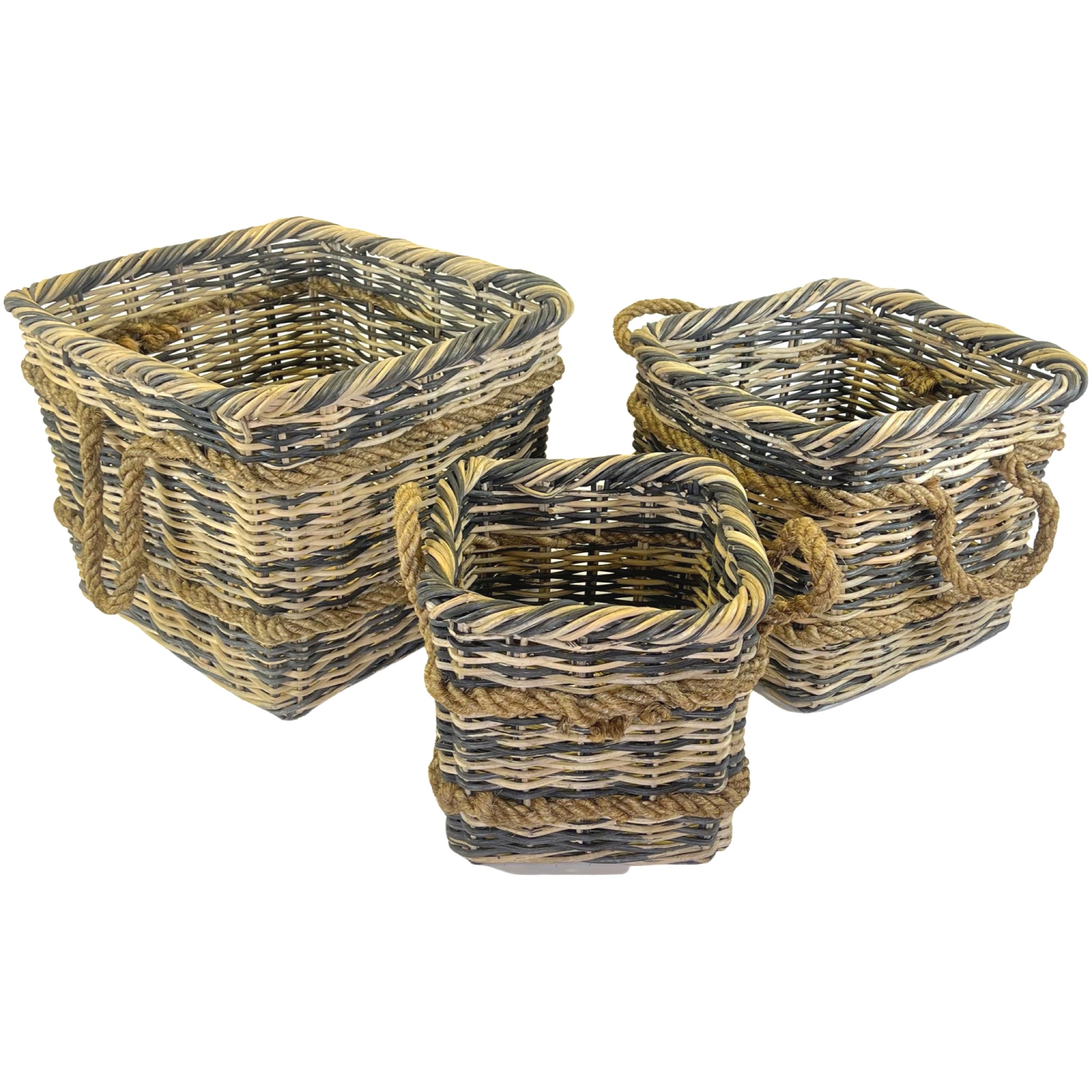 Rattan Basket Square